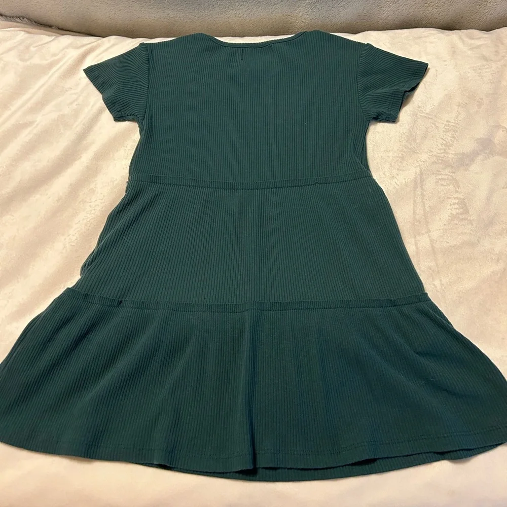 Old Navy Rib-Knit Short Sleeve Tiered Dress - Lot of 2